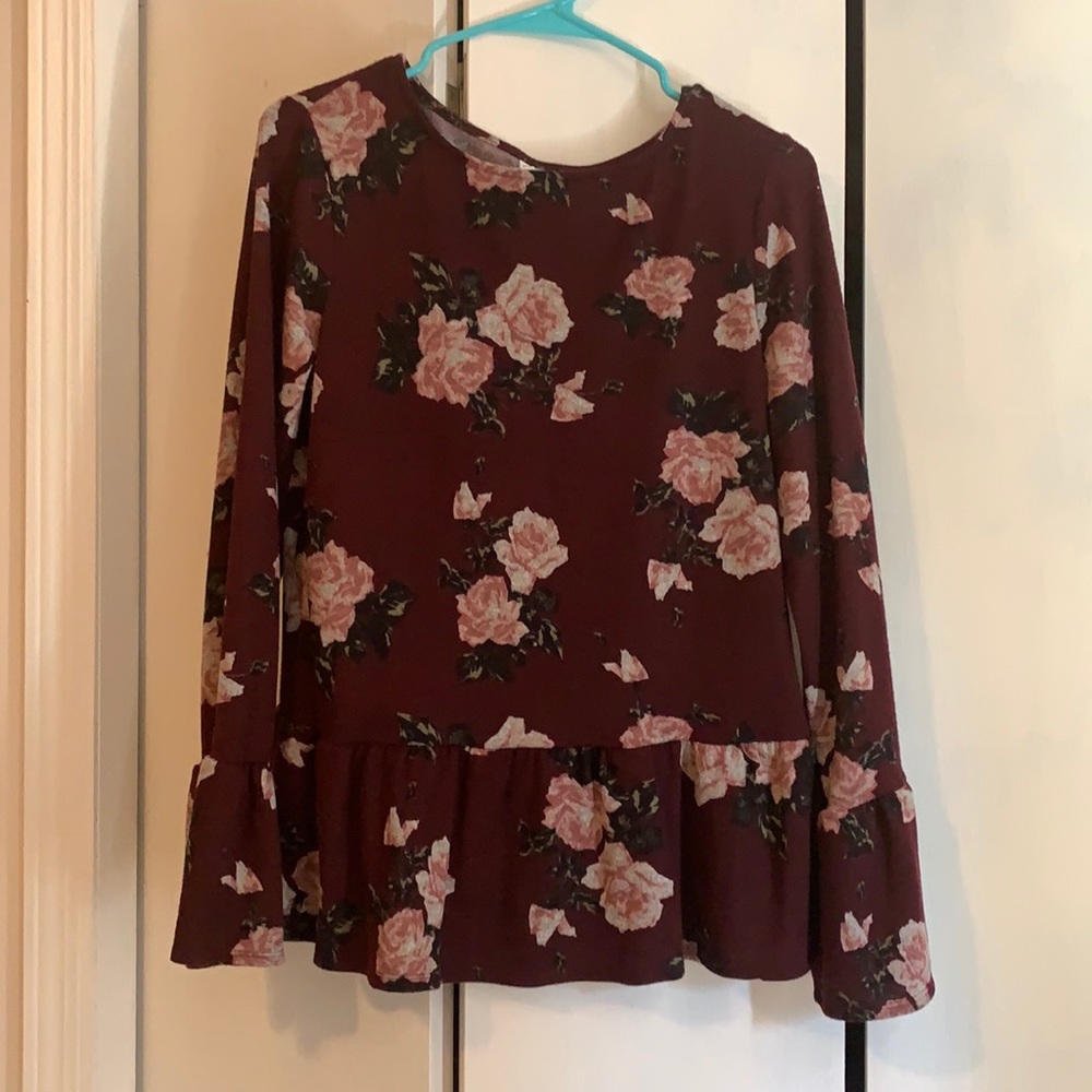Elle floral sweater